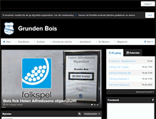 Tablet Screenshot of grundenbois.com